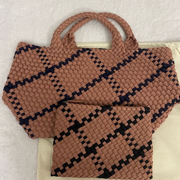 Naghedi Handbags - Naghedi NYC Medium St. Barth’s Tote w/ Pouch (Clutch)
